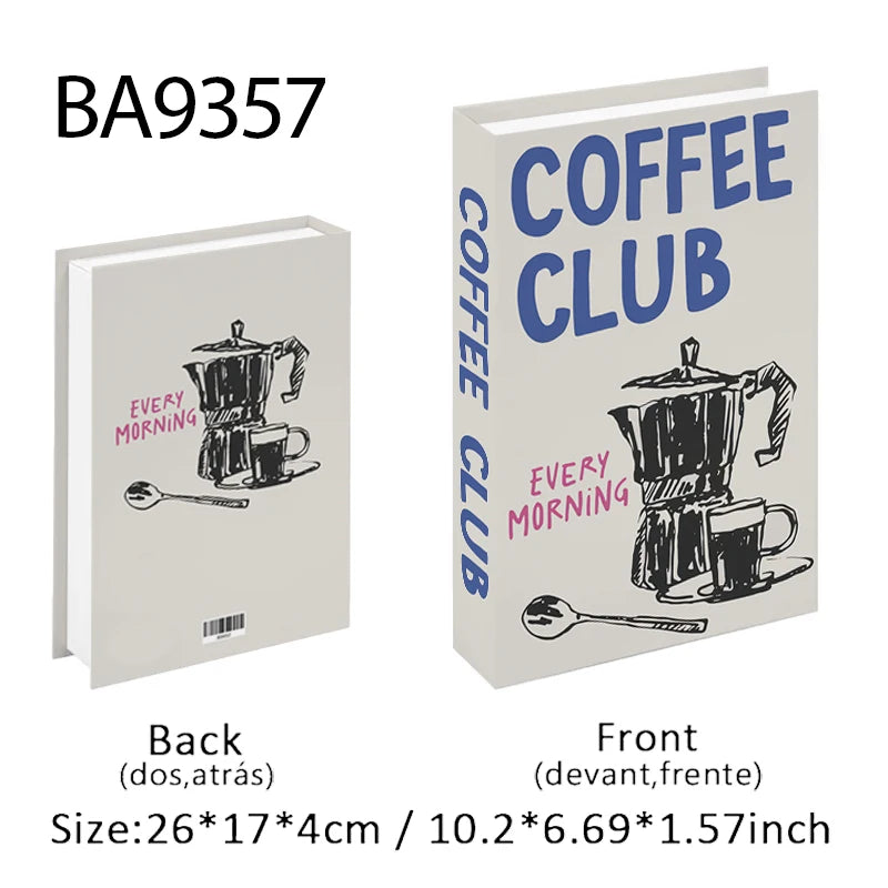 Set de Livres Factices "Minimalist Muse"