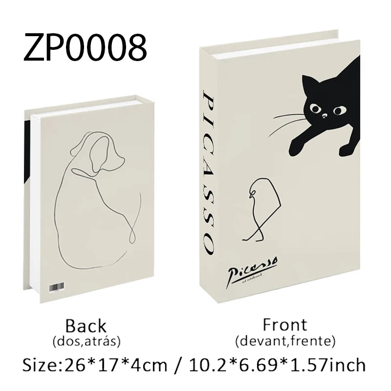 Set de Livres Factices "Minimalist Muse"