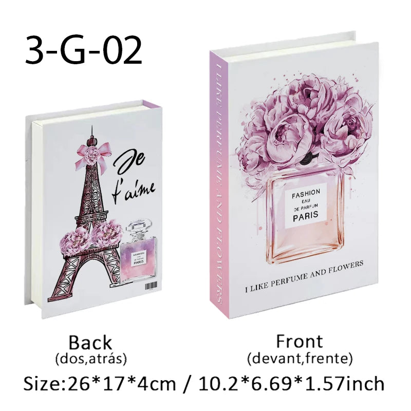 Set de Livres Factices "Minimalist Muse"