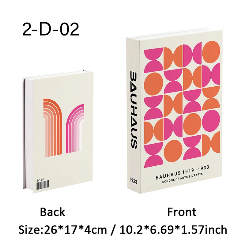Set de Livres Factices "Minimalist Muse"