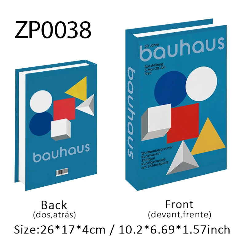 Set de Livres Factices "Minimalist Muse"