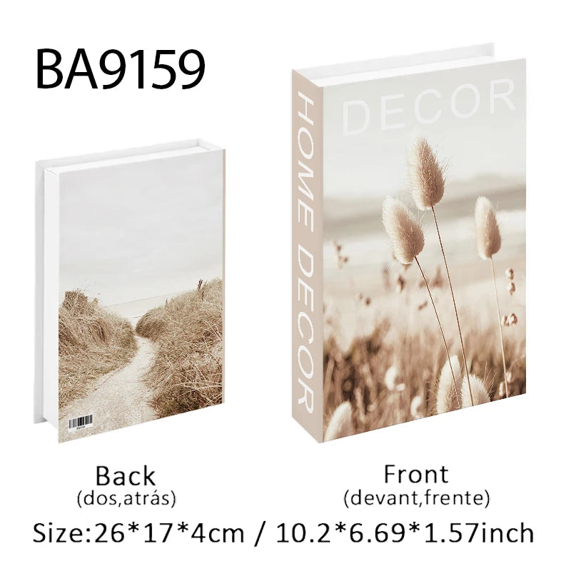 Set de Livres Factices "Minimalist Muse"