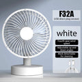 Portable USB Desk Fan with High-Velocity Airflow