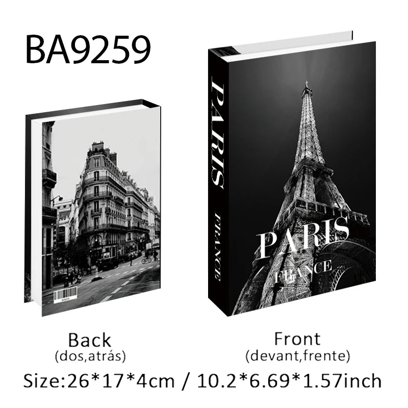 Set de Livres Factices "Minimalist Muse"