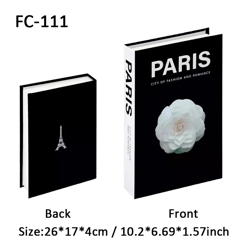 Set de Livres Factices "Minimalist Muse"